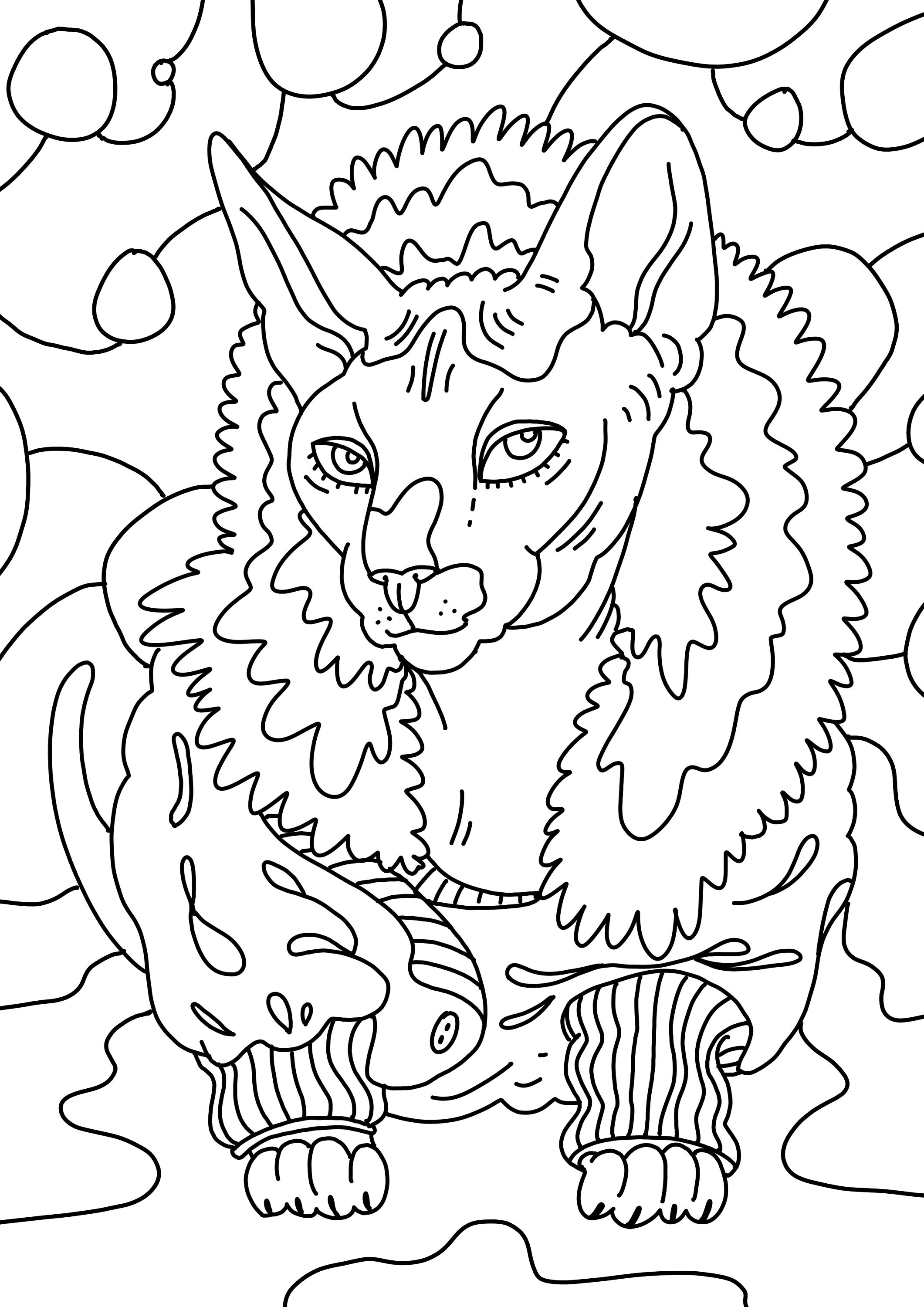 250 childrens animal coloring pages etsy