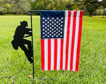 Lineman Garden Flag Holder