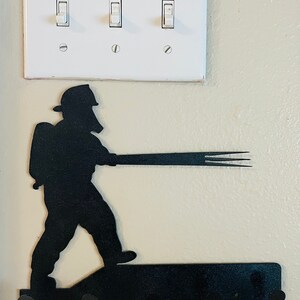 Firefighter Key Holder - Etsy