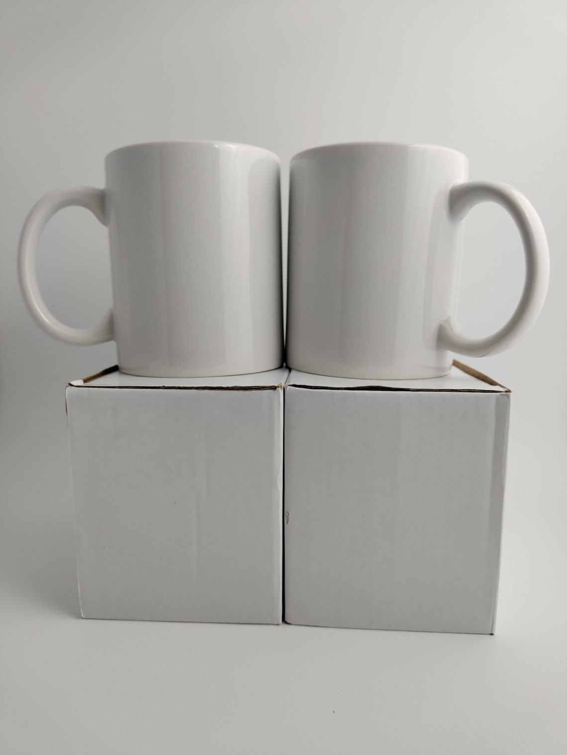 2Pack 11 oz. Sublimation Mug Blank with White Box Etsy