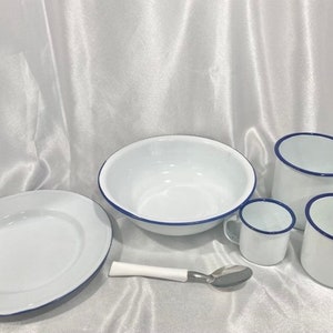 Santeria Iyawo Dinner Set, Oshun, Yemaya, Elegua, Oggun, Obatala, Chango, Orisha, Santeria, Santero,