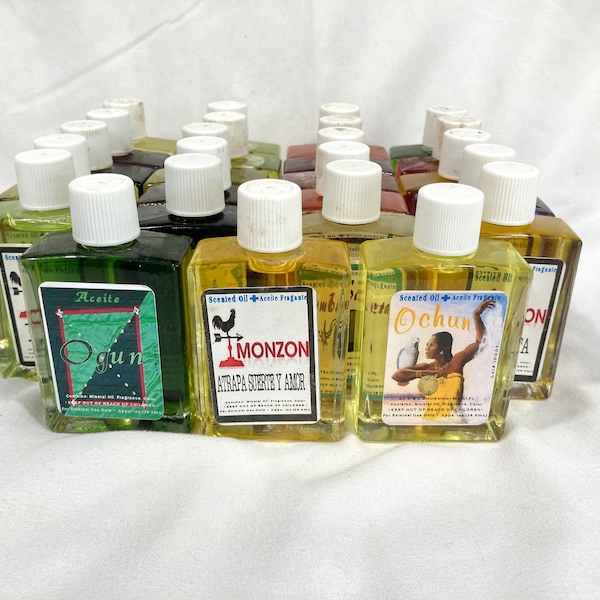 Ritual Oils, Religious Oils, Spiritual Oils, Love Oils, Money Oils, Intention Oils, Santeria, Wicca, Spells, Root Work, Brujeria,