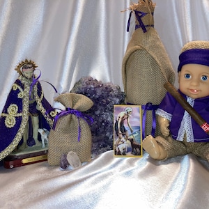Cleansing bag for San Lazaro Babalu Aye Santeria Osha Santo Orisha/Cleansing San Lazaro Bolsa para Limpieza