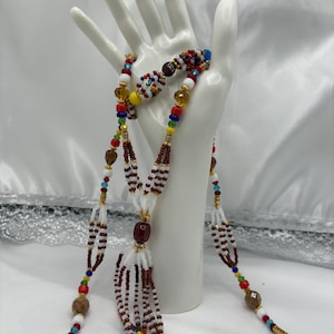 Mazo de Agagu Agallu con Ide -  religion yoruba ifa santeria