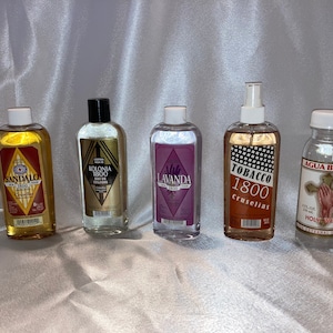 Cologne Spiritual Set/Lavander/Tobacco 1800/Kolonia 1800/Holy Water/Misa Espiritual/Santeria/Witchcraft/Spells/Witchcraft Box/Boveda
