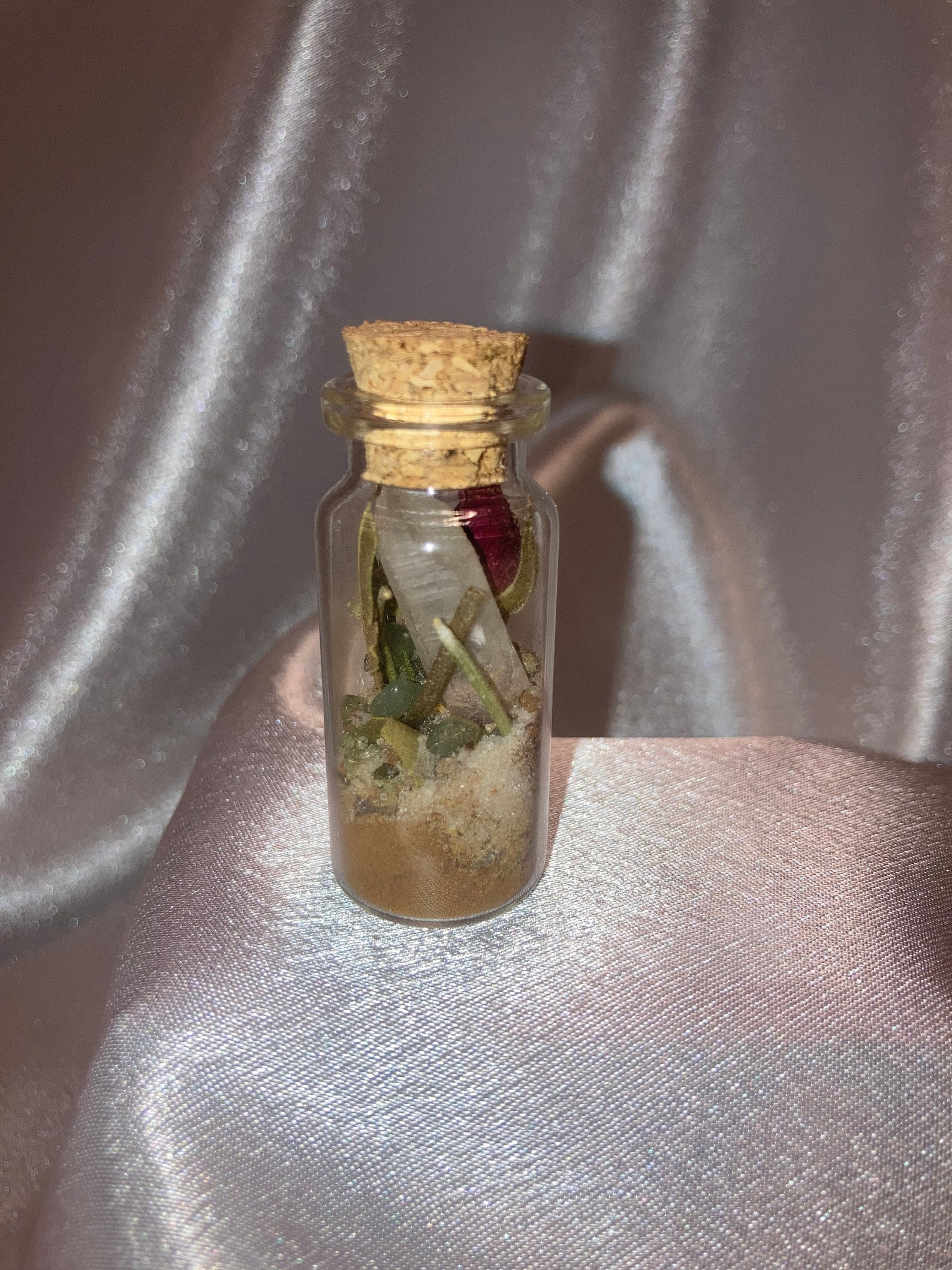 Prosperity Spell Vial Money Spell Jar Prosperity Etsy