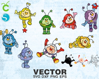 Download Rainbow Brite Svg Etsy