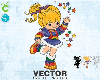 Download Rainbow Brite Svg Etsy