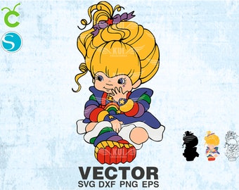 Download Rainbow Brite Svg Etsy