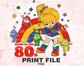 Download Rainbow Brite Svg Etsy