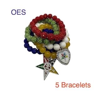 Pulsera de diamantes de imitación OES: Joyería de la Orden de la Estrella del Este