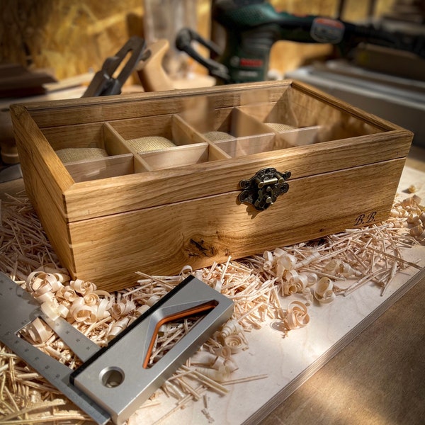 Uhrenbox, Uhrenkasten, Watchbox, Schmuckkasten, Personalisierung