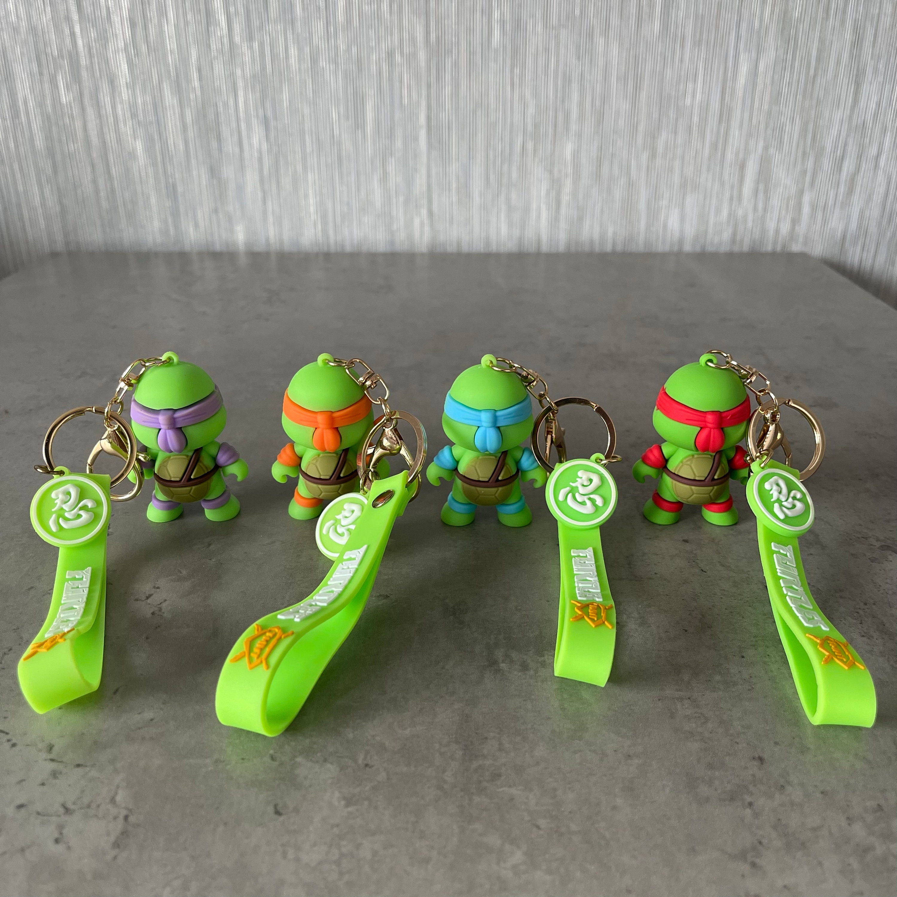 Ninja Turtles TMNT 3D Keyring/Keychain Leonardo | Etsy