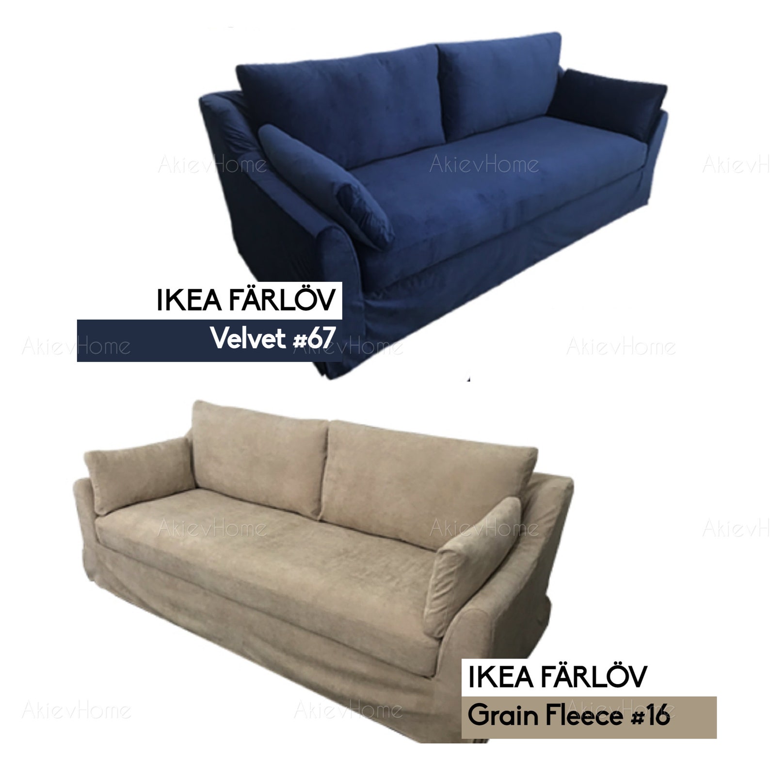 IKEA FARLOV SOFA Cover Farlov 2 Seat Farlov 3 Seat Sofa Etsy