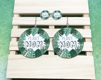 Plant Mom Earrings