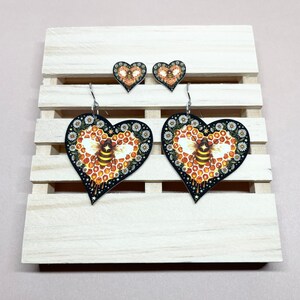Honey Bee Love Earrings