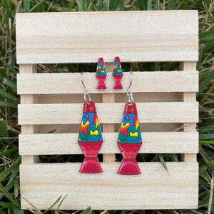 Groovy Lava Lamp Earrings
