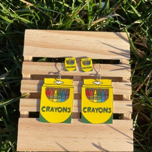 Crayon Earrings