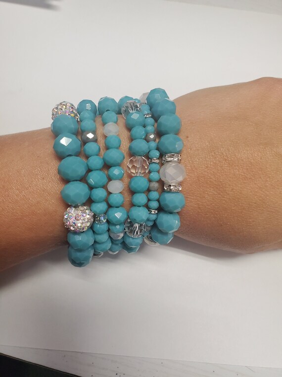 Etsy turquoise bracelet deals