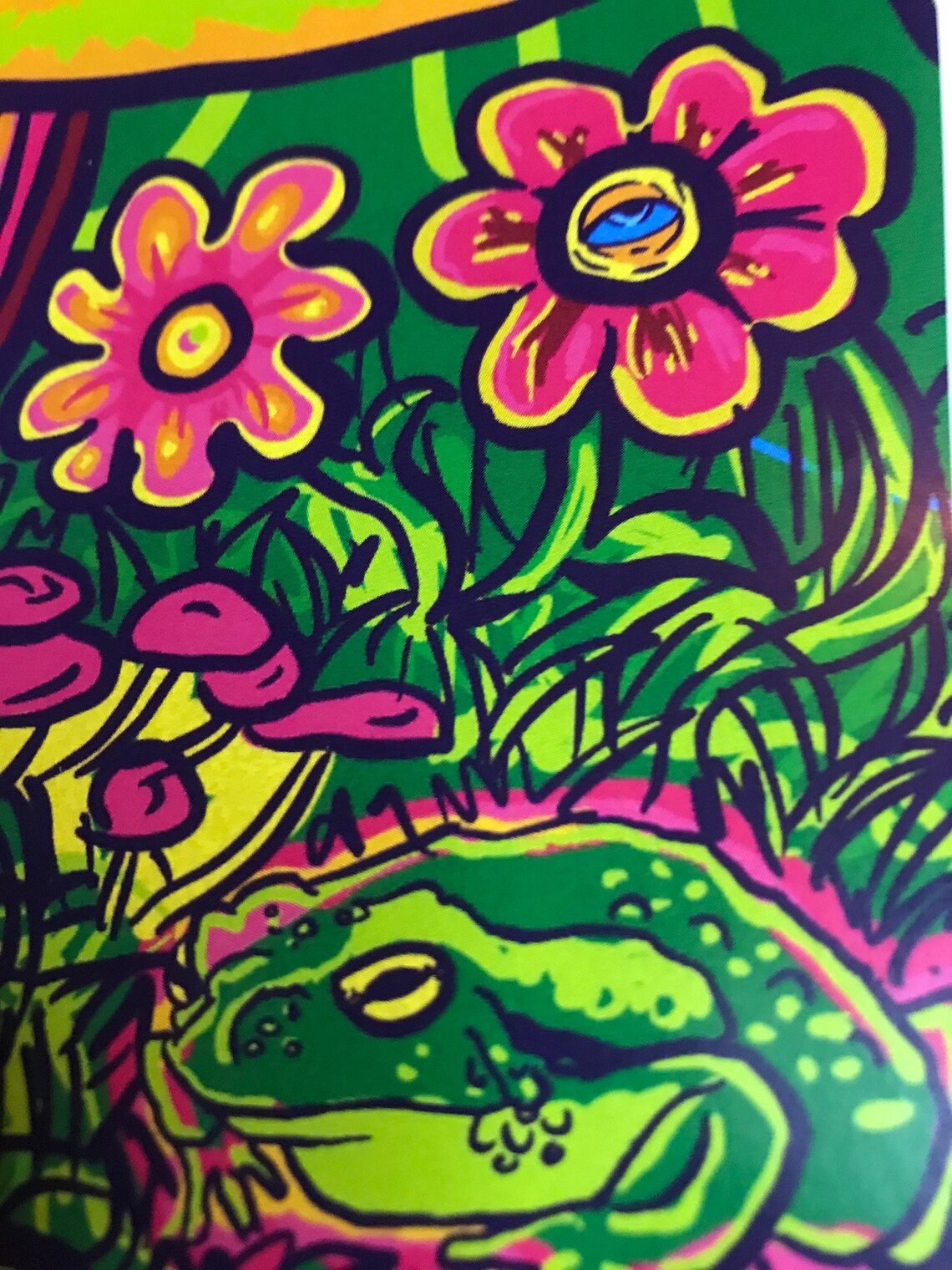 Trippy Poster for Trippy Room Decor Aesthetic by Pickled Ink Etsy