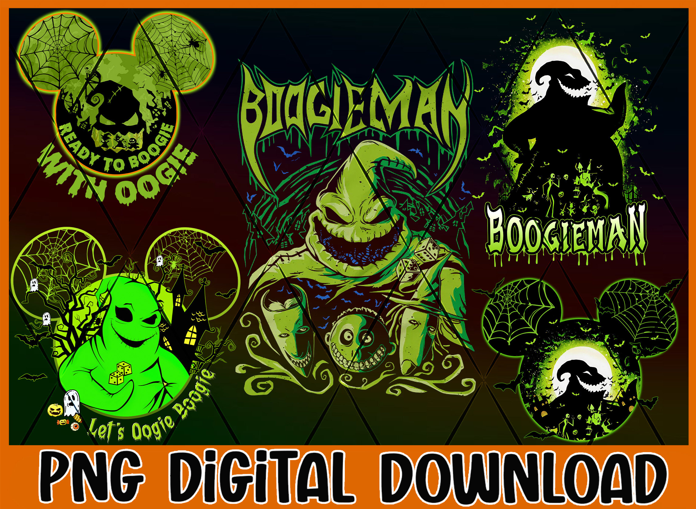 Nightmare Before Christmas Oogie Boogie Tattoo 57 - r3qssnt