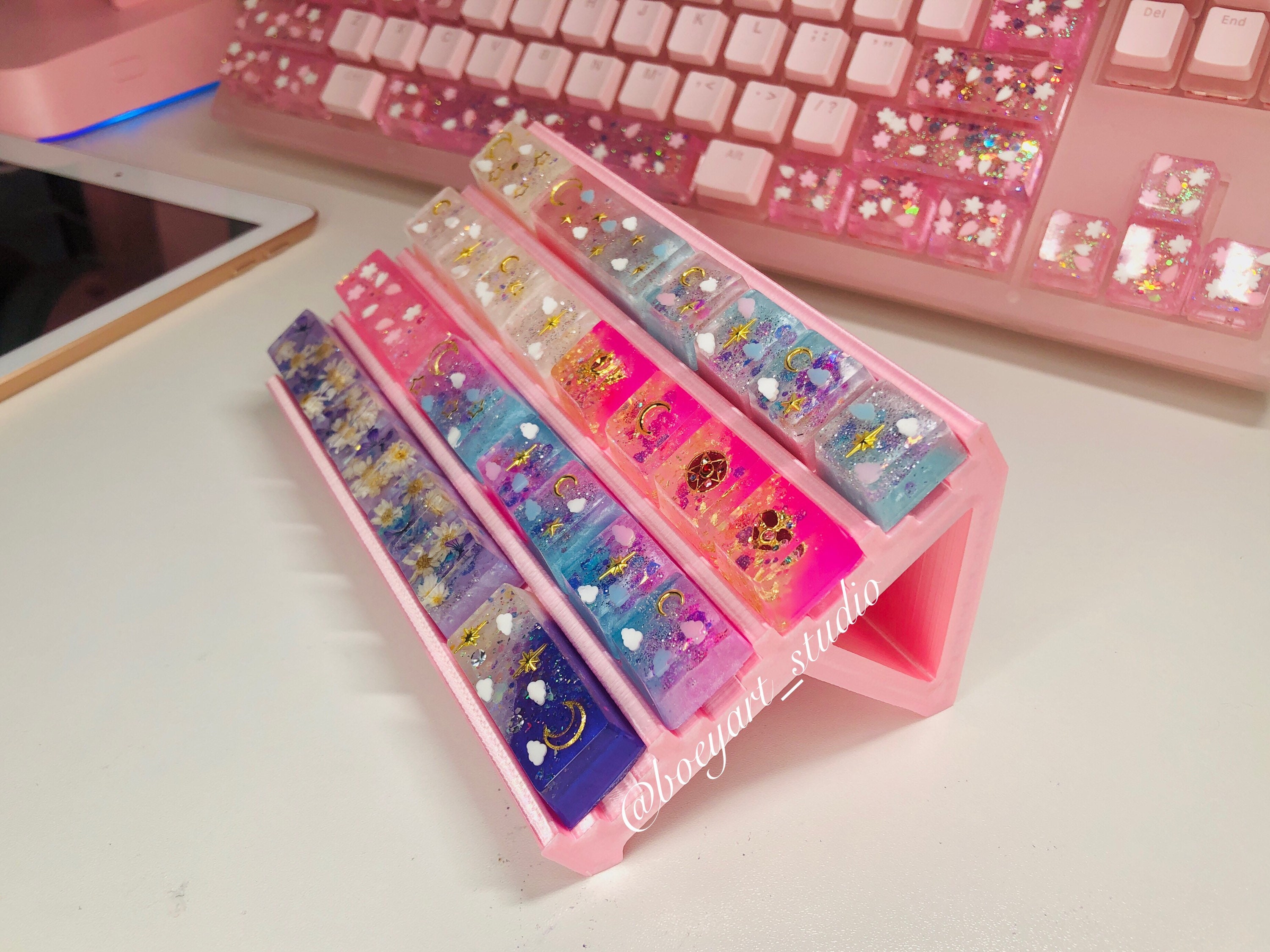 Keycaps Stand 3D Print Keycaps Display Gaming Keyboard Gift Etsy