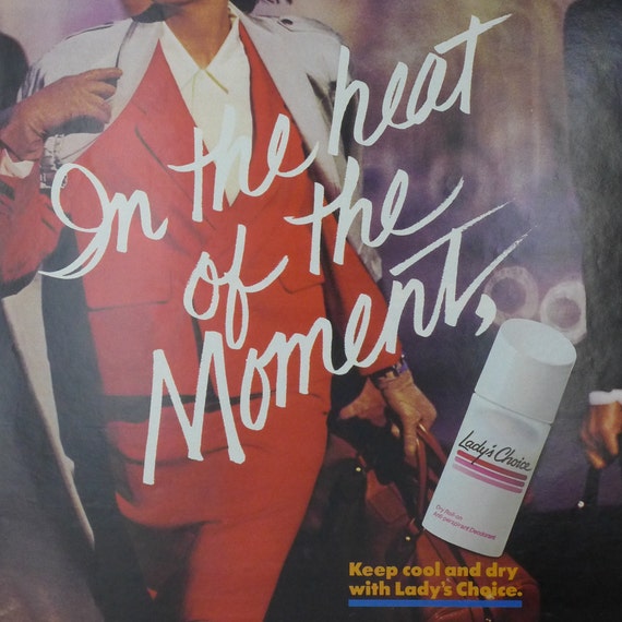 Lady's Choice Deodorant AntiPerspirant c1980s Authentic Etsy