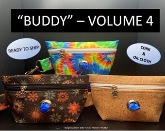 Buddy - Pet Pick-Up Bag or Tissue Dispenser - Volume 4 - Cork and Oil Cloth