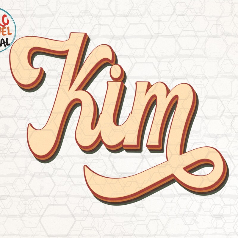 Kim Name Design Kim Name - Etsy