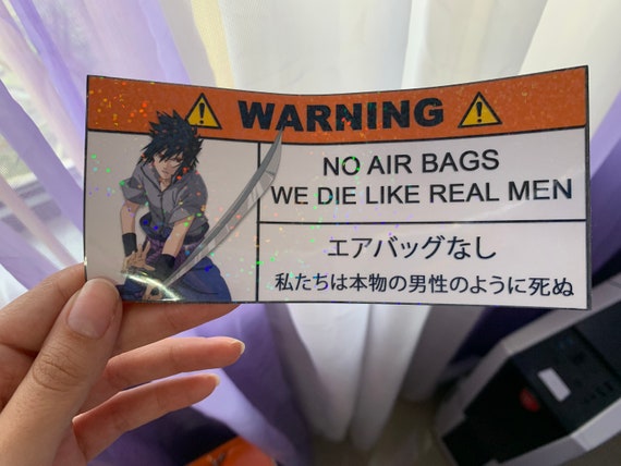 Anime Airbag Sticker Customizable Etsy Anime Airbag Sticker Customizable Etsy