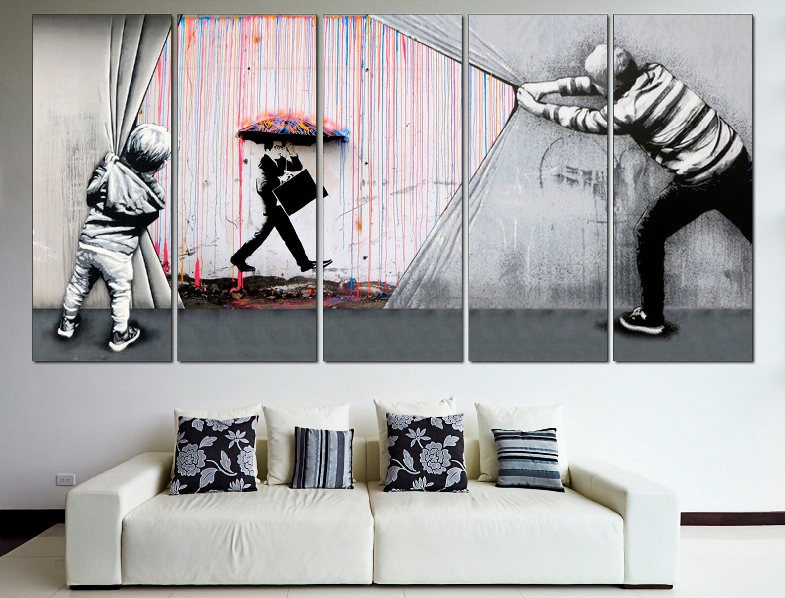 Urban Street Art Contemporary Canvas Graffiti Canvas Art Etsy UK