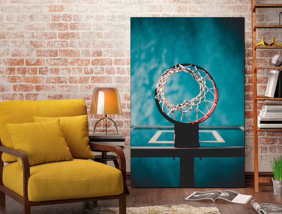 Basketball Hoop Art Basketball Decor Motivational Poster Basketball