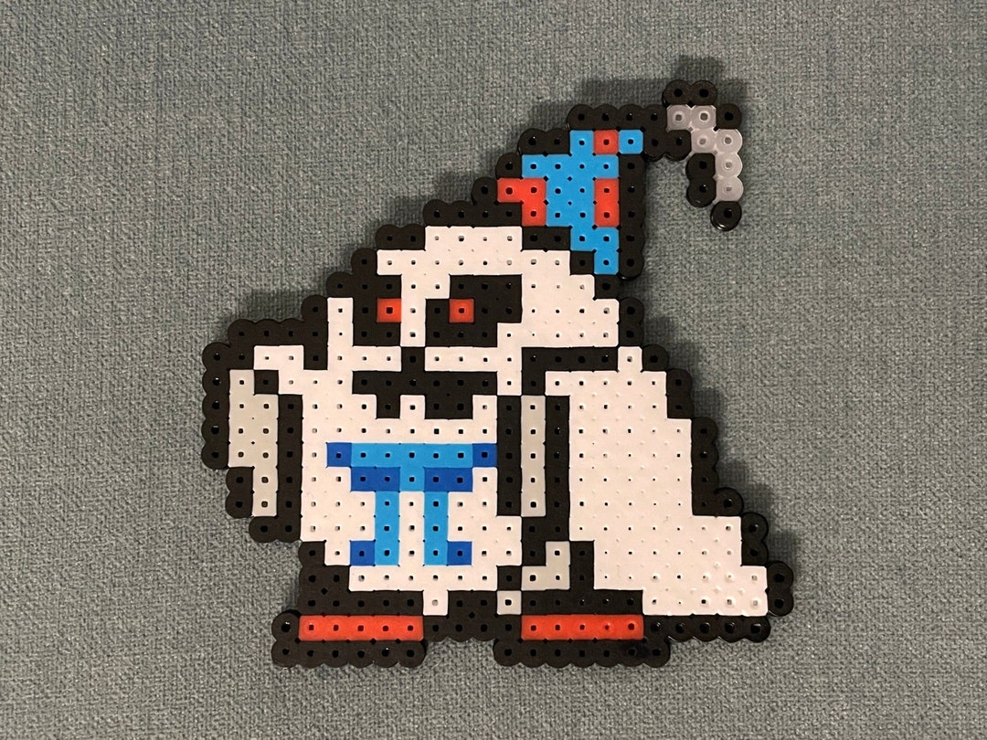 Creepy Steeple Twilight Town Ghost Magnet Perler Bead Art - Etsy