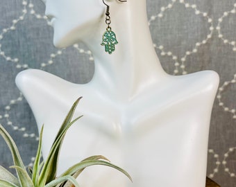 Hamsa Earrings