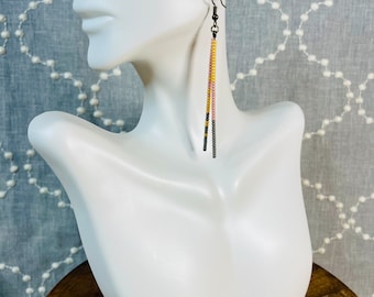 Glass Seed Bead Earrings