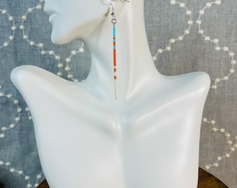 Glass Seed Bead Earrings