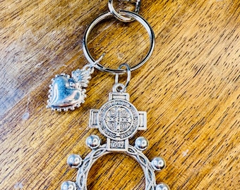 Rosary Ring Key Chain