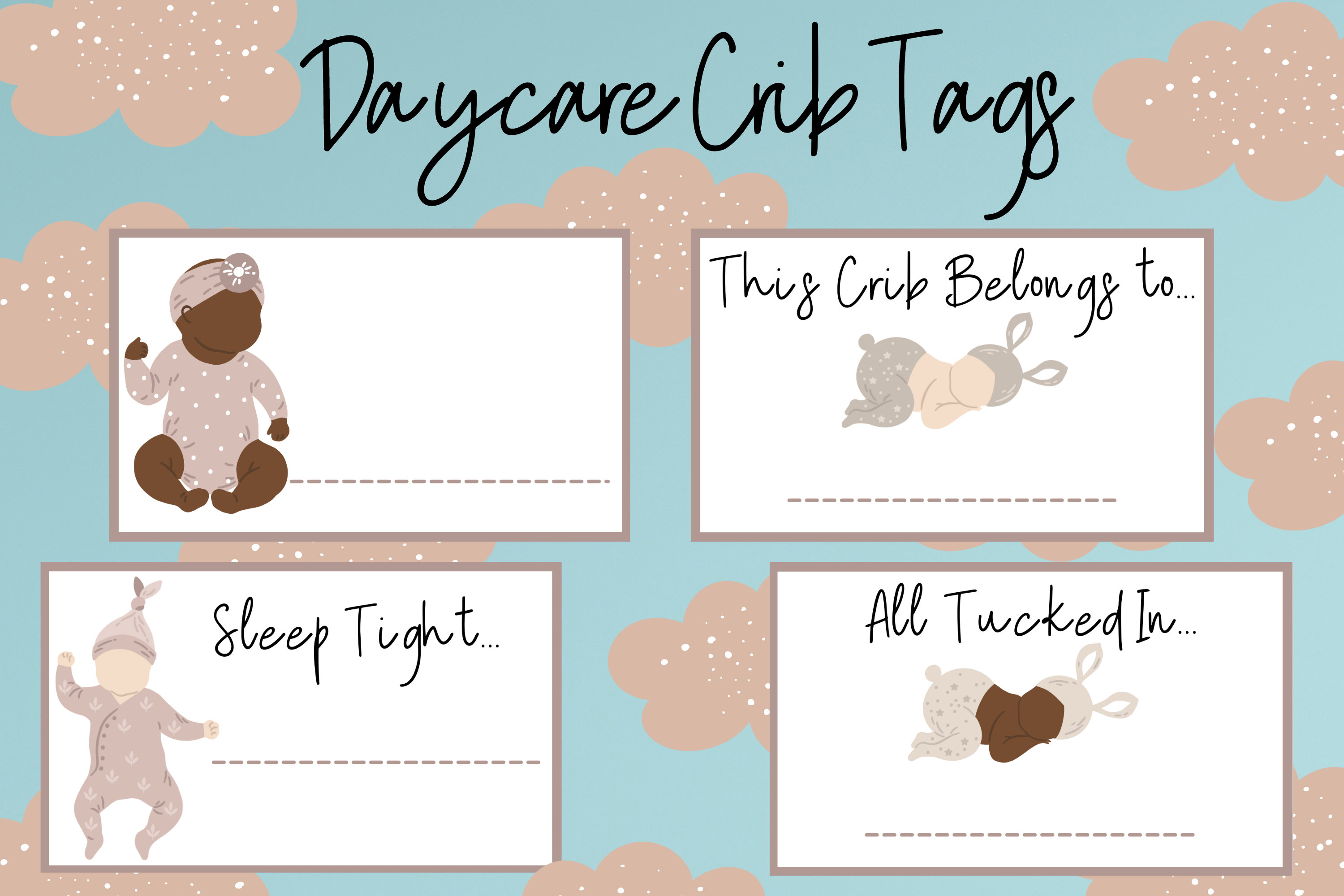 Name Tag Baby, Name Labels For Childcare