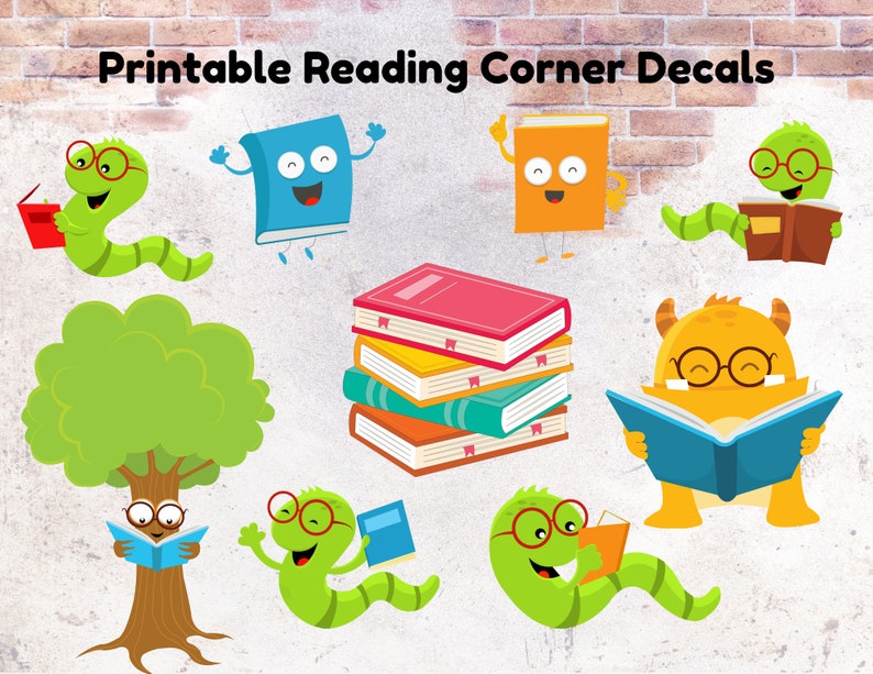 Daycare Reading Corner Bulletin Board Preschool Reading Etsy