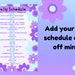 Daily Daycare Schedules Editable PDF Printable 3 Designs for Your ...