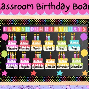 Classroom Birthday Board - Etsy