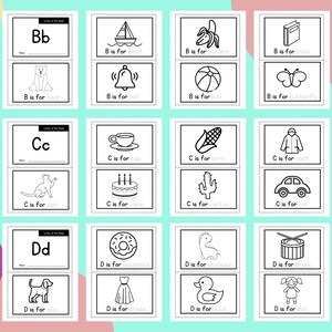 Alphabet Coloring Books | Letter of the Week | Daycare | Preschool ...