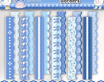 Silly Goose Bulletin Board Borders | Printable Classroom Decor | Scalloped & Straight Borders Pack | Preschool, Daycare, Elementary Themes