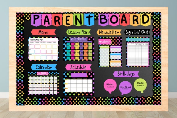 parents day notice board ideas