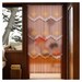 Natural Bamboo Beaded Curtains - Bamboo Beaded Fly Screen for Bath Bedroom, Porch, Doorway, Hand Painted, Bamboo Curtains - Doorway Curtains