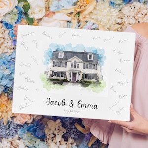 Wedding Gift Book Alternative, - alternative Gästebuch-Ideen Wedding Wedding Wedding Venue Art, Wedding Wedding Wedding Weddingütte Illustration Digital Painting Watercolor Art