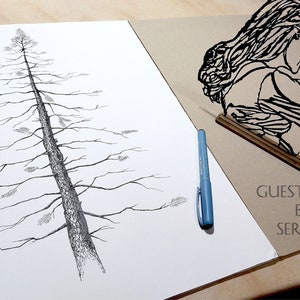 Wedding Guest Book Alternative Unique Wedding Guest Book Ideas Wedding Guest Book Tree Pine Guest Book Pine Wedding Guest Book Rustic Style