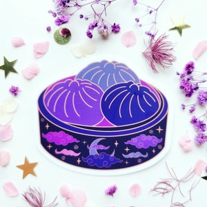 Wunderschöne Bao Brötchen - Vinyl Sticker - Cosmic Witch Kollektion