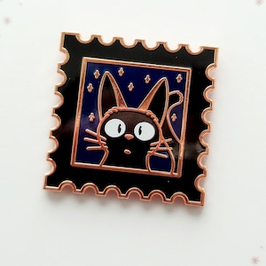 Black Cat, Witch’s Familiar. Enamel Pin