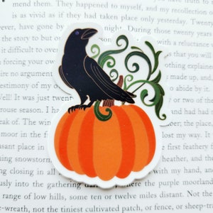 Nocturnal Raven - Vinylsticker - All Hallows-collectie